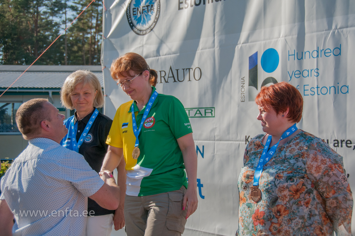 613  Estonian championship 2. stage Springer Lady I place   Renata Cesnokova